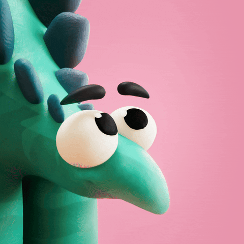 Happy Uh Huh GIF by Claynosaurz