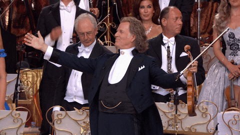 andrerieu giphyupload yes thank you thanks GIF