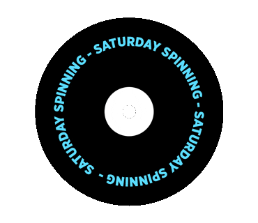 Record Player Spinning Sticker by Legacy Recordings