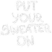 Text Fall Sticker