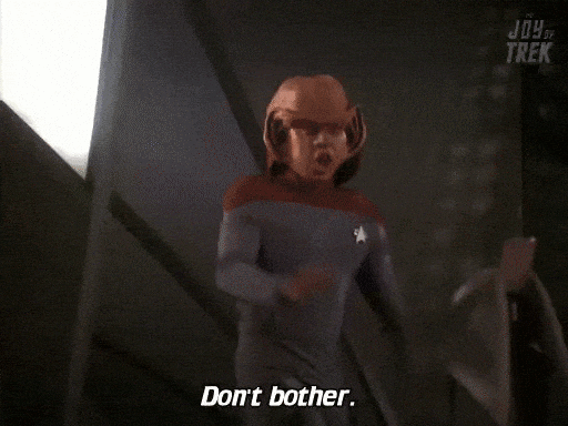 Star Trek Dont Bother GIF by The Joy of Trek
