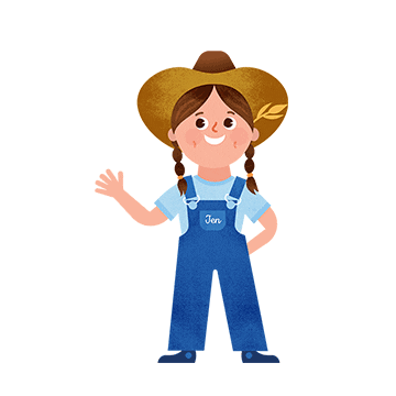 onceuponafarm giphyupload farmer jen jennifer garner Sticker