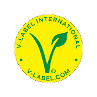 vlabel vegan vlabel vegan logo vegan product Sticker
