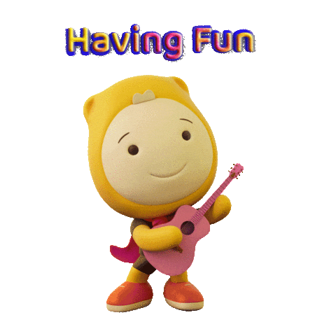 Happy Super Hero Sticker by Gumazing