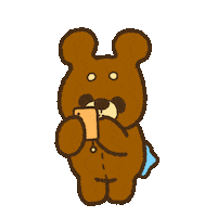 Let Me Think Bear Sticker