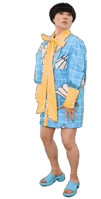 Sexy Stand Up Sticker by Atsuko Okatsuka