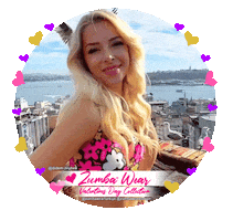 Happy Zumba Fitness Sticker by Didem Zeybek