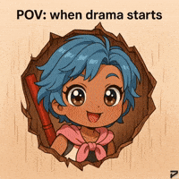 Peeking Watching This Unfold GIF by Persona