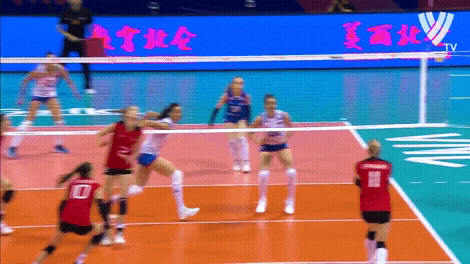 Smash Germany GIF by Volleyball World