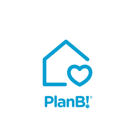 Stay Home Plan B Sticker by B the travel brand