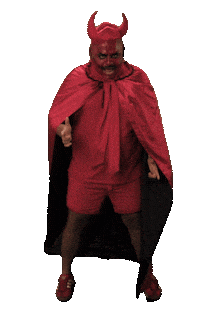 Devil Costume Sticker by Halloween Party