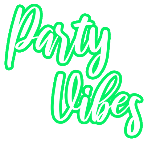 Good Vibes Party Hard Sticker by Umsatz