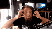 Gavin Free Moustache GIF by Rooster Teeth