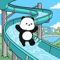 Water Park Fun GIF by Kanpai Pandas