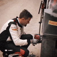 Wheel Change What GIF by FIA World Rally Championship