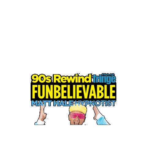 Fringe Festival Fun Sticker by Matt Hale Hypnotist