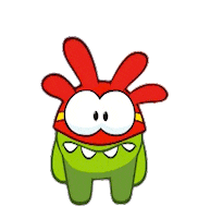 Hiccup Serious Face Sticker by Om Nom