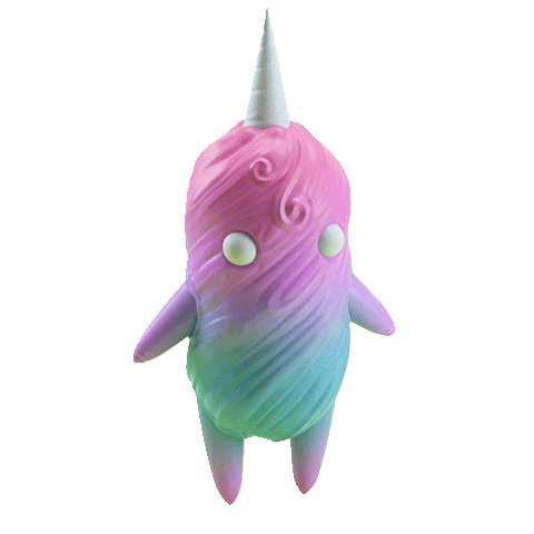 Happy Cotton Candy Sticker