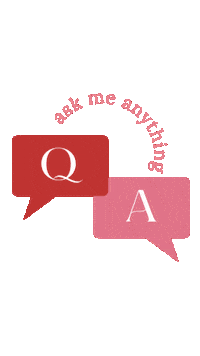 Ask Me Anything Qa Sticker by Audrey Wolf Co