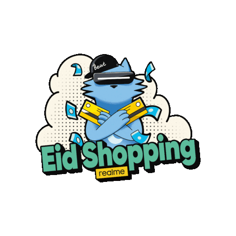 Shopping Ramadan Sticker by realmeMY