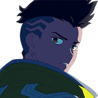 Looking Around Sticker by Cyberpunk: Edgerunners