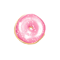 Pink Donut Day Sticker by La Donuteria Official