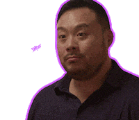 david chang shrug Sticker by Ugly Delicious