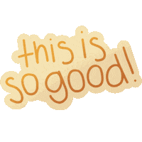 So Good Lettering Sticker