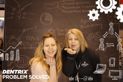 GIF by Dentrix Problem Solved Experience