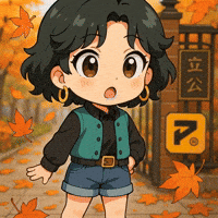 Autumn Leaves Hana GIF by Persona
