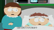 eric cartman bed GIF by South Park 