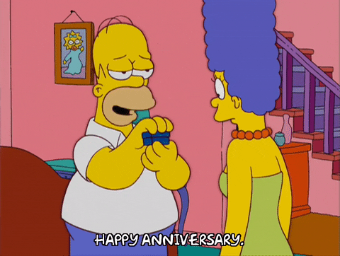happy homer simpson GIF