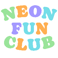 neonfunclub neon fun club neon workshop create your own neon light today Sticker