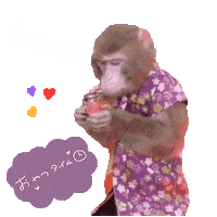 Fun Monkey Sticker