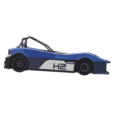 forzehydrogenracing giphyupload car racing cars Sticker