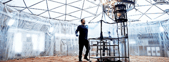 the martian movie GIF