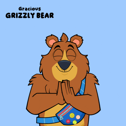 Grizzly Bear Applause GIF by VeeFriends
