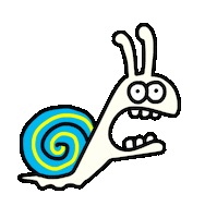 Snail Katatsumuri Sticker by ICHIGEN