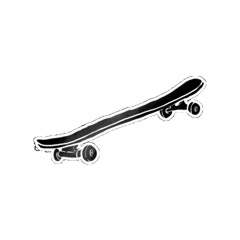 Longboard Sticker