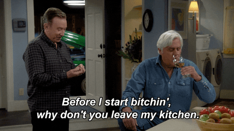 Get Out Kitchen GIF by Last Man Standing