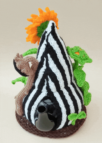 Flower Power Sunflower GIF by TeaCosyFolk