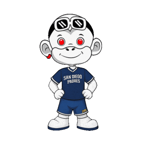 San Diego Padres Sticker by Zhot