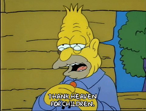 Season 1 Grandpa Simpson GIF by The Simpsons