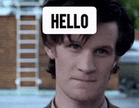 Doctor Who Hello GIF