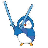 Happy Dance Sticker by Pudgy Penguins