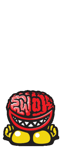 Brain Sticker by THE GIMME PROJECT