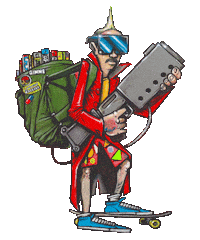 Kayfabe Sticker by THE GIMME PROJECT