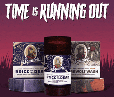 Times Up Halloween GIF by DrSquatch