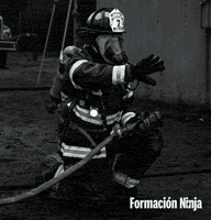 Firefighter Fireman GIF by Formación Ninja