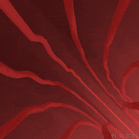pislices loop 3d trippy red GIF